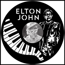 Load image into Gallery viewer, Elton John Piano vinyl art