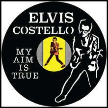 Load image into Gallery viewer, Elvis Costello vinyl art