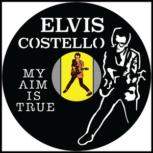 Elvis Costello vinyl art