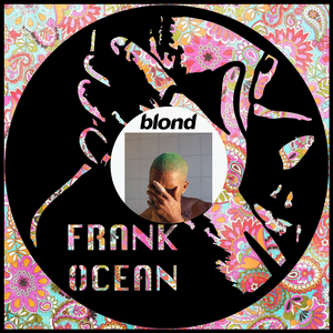 Frank Ocean Blond – Carved Vinyl Record Art Decor – Astro Vinyl Art