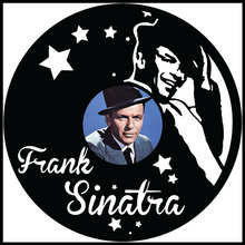 Load image into Gallery viewer, Frank Sinatra vinyl art