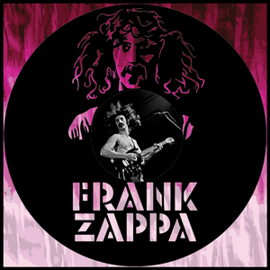 Frank Zappa – Carved Vinyl Record Art Decor – Astro Vinyl Art Frank Zappa – Carved Vinyl Record Art Decor – Astro Vinyl Art