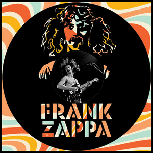 Frank Zappa – Carved Vinyl Record Art Decor – Astro Vinyl Art Frank Zappa – Carved Vinyl Record Art Decor – Astro Vinyl Art