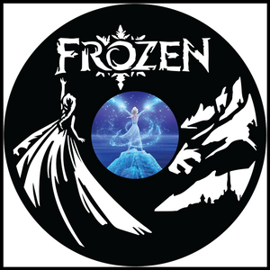 Frozen vinyl art