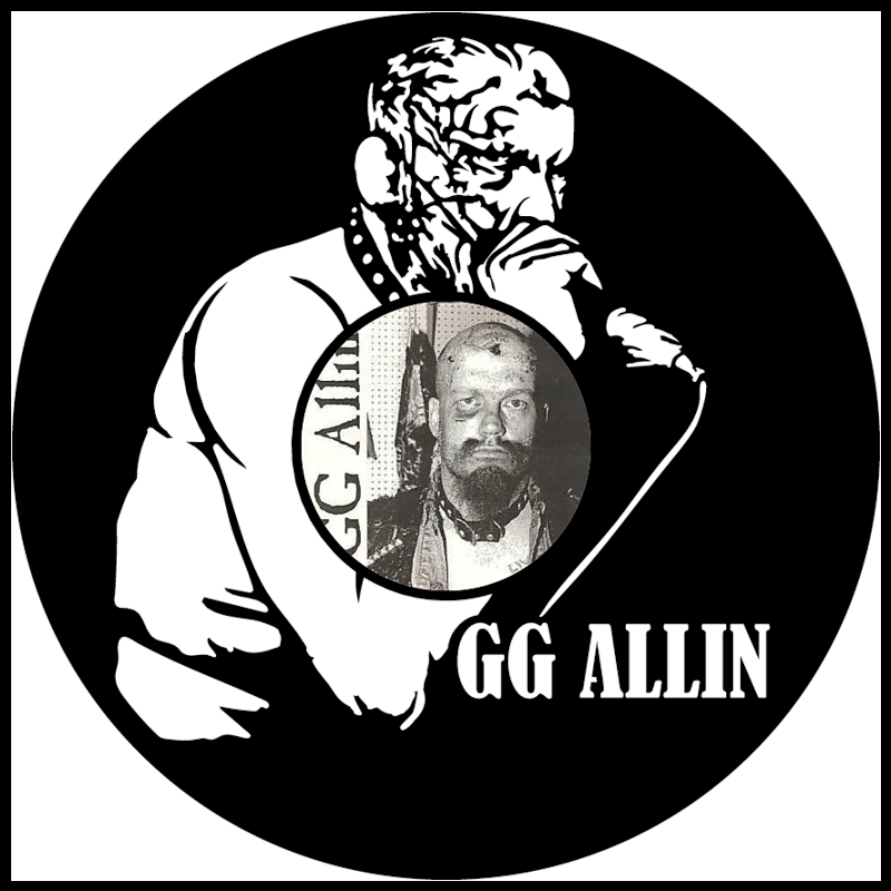 Gg Allin vinyl art