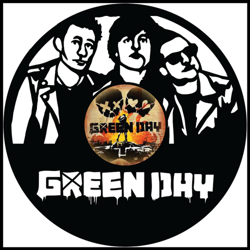 Green Day 21st Century Breakdown vinyl art