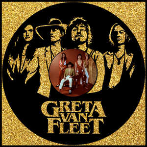 Greta Van Fleet – Carved Vinyl Record Art Decor – Astro Vinyl Art Greta Van Fleet – Carved Vinyl Record Art Decor – Astro Vinyl Art