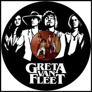 Greta Van Fleet vinyl art