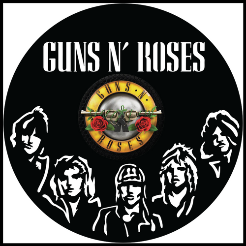 Guns N Roses vinyl art