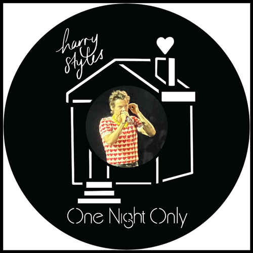 Harry Styles One Night Only vinyl art
