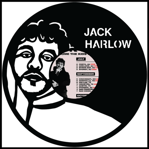 Jack Harlow vinyl art