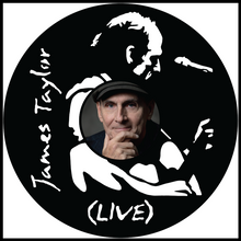 Load image into Gallery viewer, James Taylor Live vinyl art