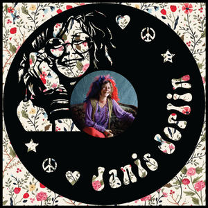 Janis Joplin – Carved Vinyl Record Art Decor – Astro Vinyl Art Janis Joplin – Carved Vinyl Record Art Decor – Astro Vinyl Art