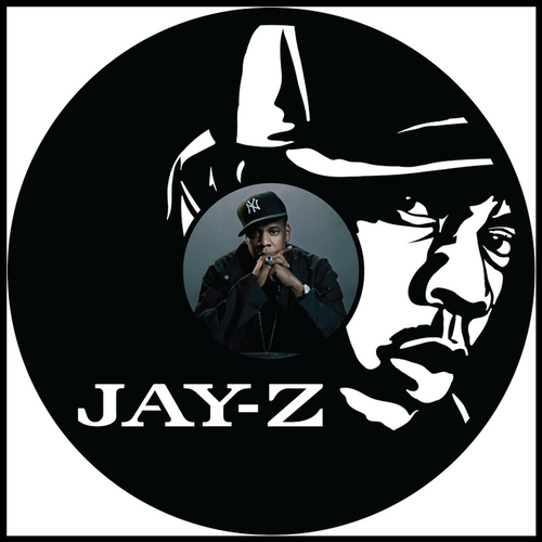 Jay Z vinyl art