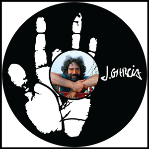 Jerry Garcia vinyl art