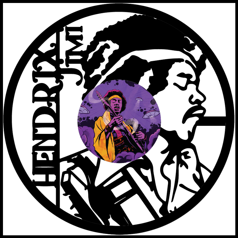 Jimi Hendrix Experience vinyl art