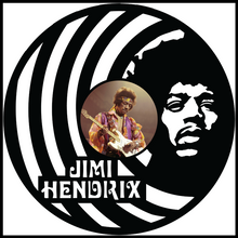 Load image into Gallery viewer, Jimi Hendrix Sunburst vinyl art