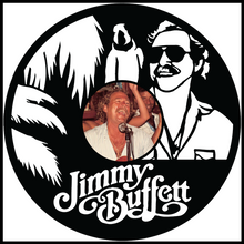 Load image into Gallery viewer, Jimmy Buffett vinyl art