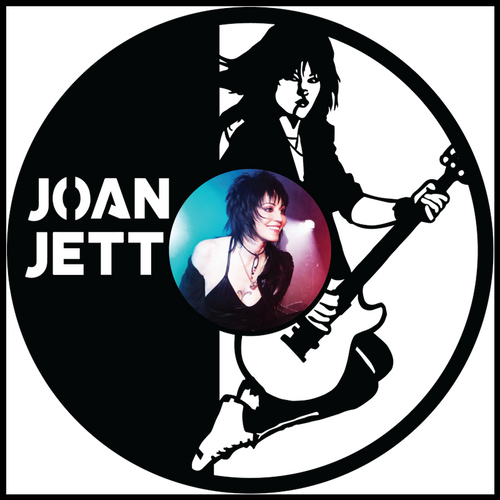 Joan Jett vinyl art