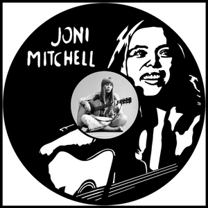 Joni Mitchel vinyl art