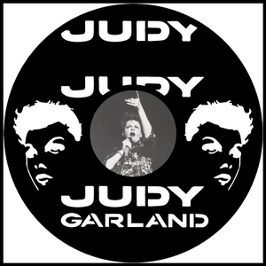 Judy Garland vinyl art