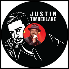 Load image into Gallery viewer, Justin Timberlake vinyl art
