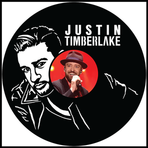 Justin Timberlake vinyl art