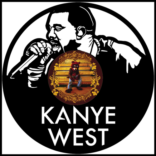 Kanye West vinyl art
