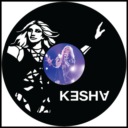 Kesha vinyl art