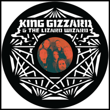 Load image into Gallery viewer, King Gizzard _ The Lizard Wizard vinyl art