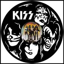 Load image into Gallery viewer, Kiss 4 Faces vinyl art