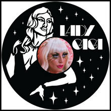 Load image into Gallery viewer, Lady Gaga vinyl art