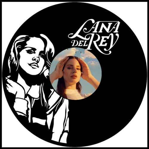Lana Del Rey vinyl art