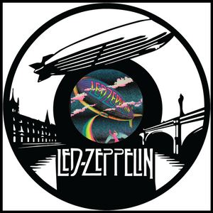 Led Zepplin Zepplin – Carved Vinyl Record Art Decor – Astro Vinyl Art Led Zepplin Zepplin – Carved Vinyl Record Art Decor – Astro Vinyl Art