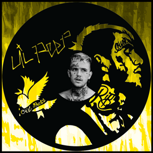 Lil Peep – Carved Vinyl Record Art Decor – Astro Vinyl Art Lil Peep – Carved Vinyl Record Art Decor – Astro Vinyl Art