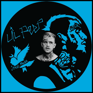 Lil Peep – Carved Vinyl Record Art Decor – Astro Vinyl Art Lil Peep – Carved Vinyl Record Art Decor – Astro Vinyl Art