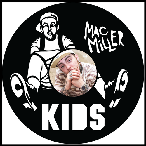Mac Miller Kids vinyl art