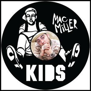 Mac Miller Kids – Carved Vinyl Record Art Decor – Astro Vinyl Art Mac Miller Kids – Carved Vinyl Record Art Decor – Astro Vinyl Art