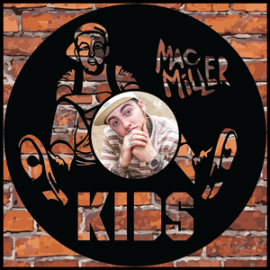 Mac Miller Kids – Carved Vinyl Record Art Decor – Astro Vinyl Art Mac Miller Kids – Carved Vinyl Record Art Decor – Astro Vinyl Art