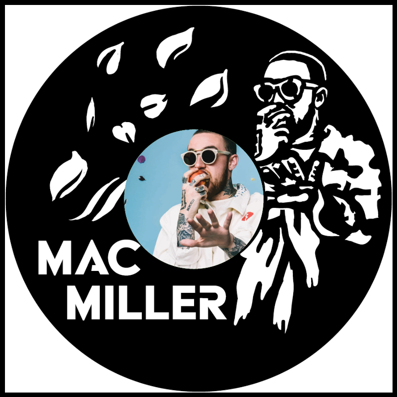 Mac Miller vinyl art