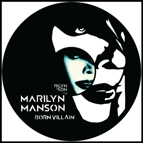 Marilyn Manson Born Villain vinyl art