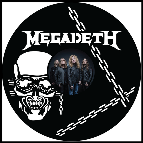 Megadeth vinyl art
