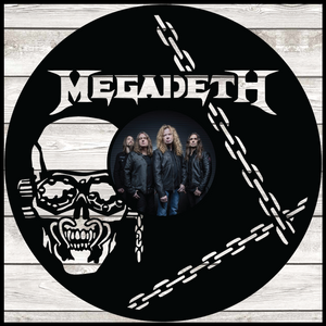 Megadeth – Carved Vinyl Record Art Decor – Astro Vinyl Art Megadeth – Carved Vinyl Record Art Decor – Astro Vinyl Art