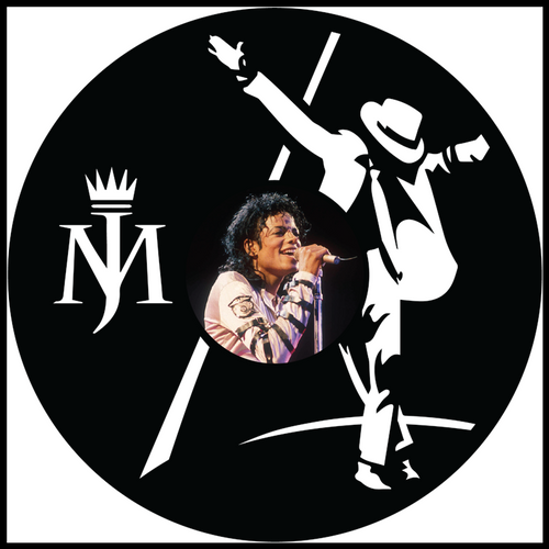 Michael Jackson Spotlight vinyl art