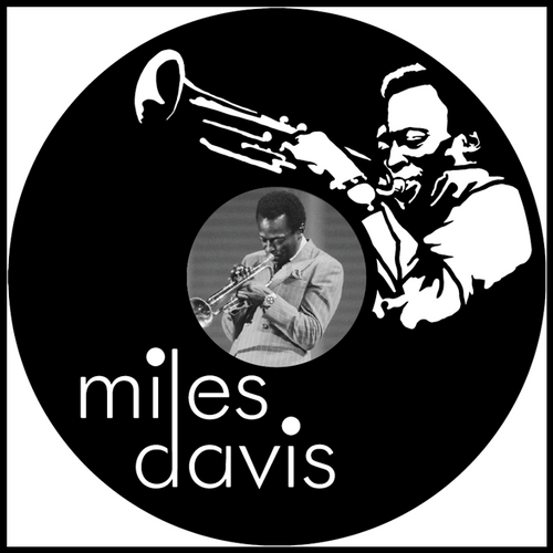 Miles Davis vinyl art