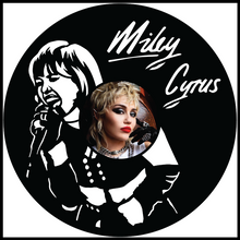 Load image into Gallery viewer, Miley Cyrus vinyl art