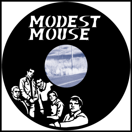 Modest Mouse vinyl art