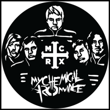 Load image into Gallery viewer, My Chemical Romance vinyl art