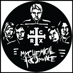 My Chemical Romance – Carved Vinyl Record Art Decor – Astro Vinyl Art My Chemical Romance – Carved Vinyl Record Art Decor – Astro Vinyl Art