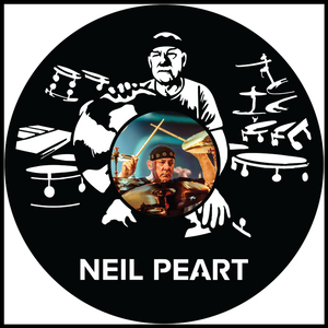 Neil Peart vinyl art